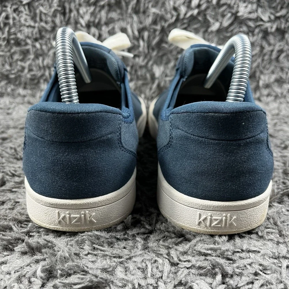 Kizik Unisex Irvine Canvas Lace-Up Sneakers MP7 Tidepool Size US M 6.5 W 8
